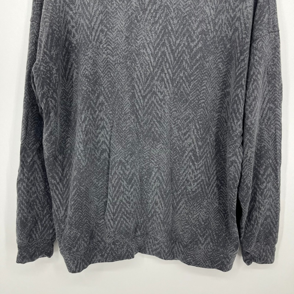 Athleta Sweatshirt Women's Size M Gray Crew Neck Oversized Long Sleeve - Picture 7 of 9